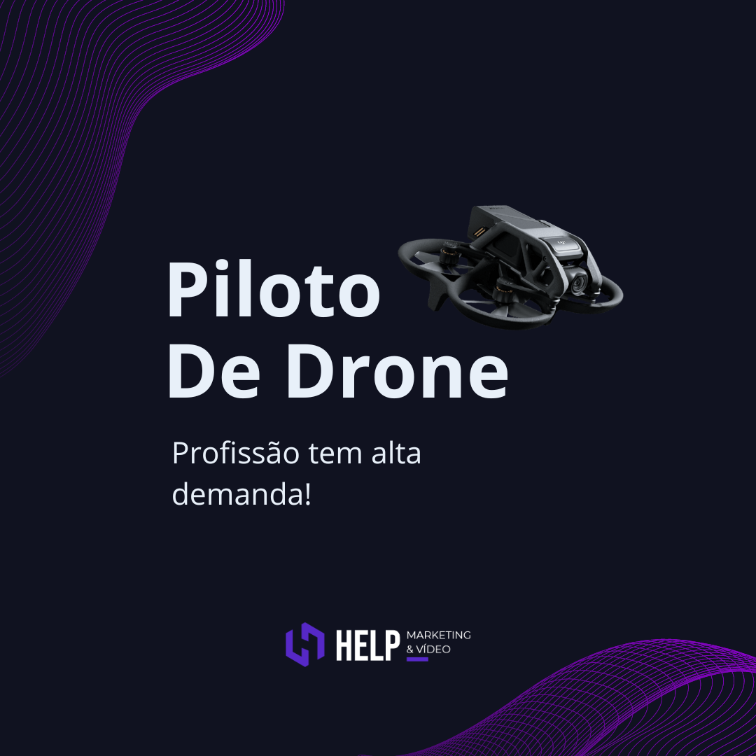 Piloto de drone: profissão tem alta demanda e diárias do serviço podem chegar a R$ 15 mil